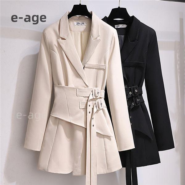 トレンチコート レディース スプリングコート トレンチ 春秋 ミドル丈 ジャケット コート オシャレ 入学式 卒業式 通勤 通学 入園式