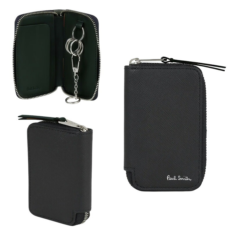 スマートキー&カードケース メンズ ブライトストライププラー SS24 813019 P912 喜ばれるギフト