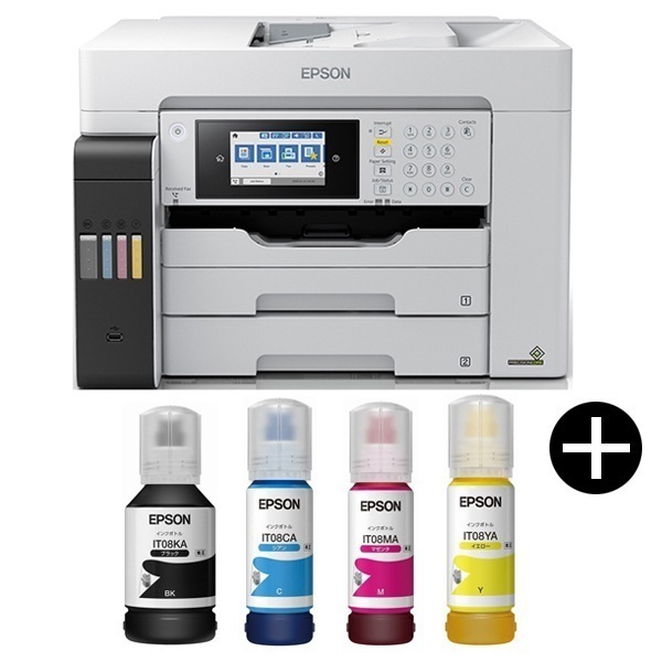 【複合機本体+インクセット】 PX-M6711FT ホワイト系 A3ノビインクジェット複合機 エコタンク搭載モデル FAX/スキャン/コピー + インクセット 78,008円