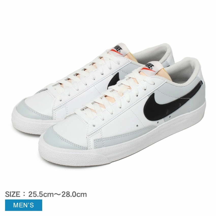 ブレザー ロー 77 ヴィンテージ DZ3480 メンズ 靴 シューズ カジュアル ストリート スポーツ ブランド 運動 ローカット レザー 本革 ホワイト 白 ブラック 黒