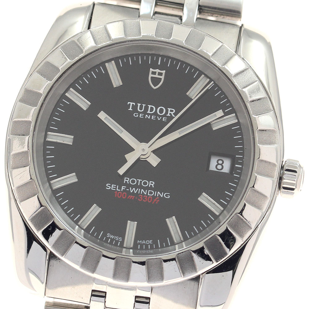 チュードル TUDOR 21010 クラシック デイト 自動巻き メンズ 保証書付き_952750【中古】