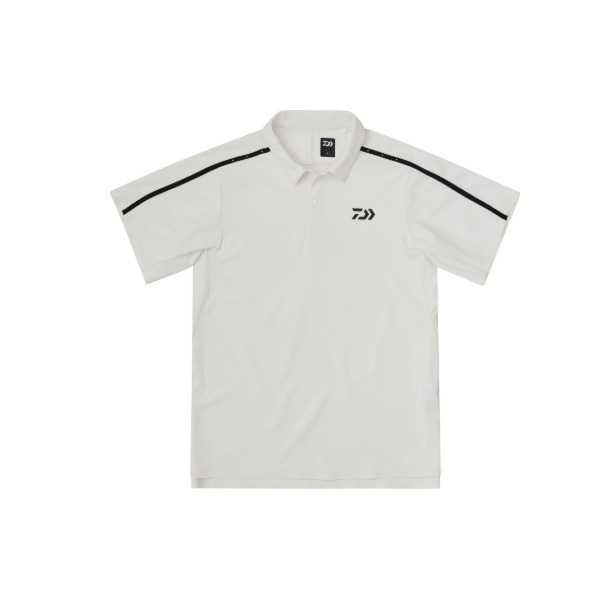 ダイワ ウェア DE-9426 サンブロックドライポロシャツ ホワイト 2XL