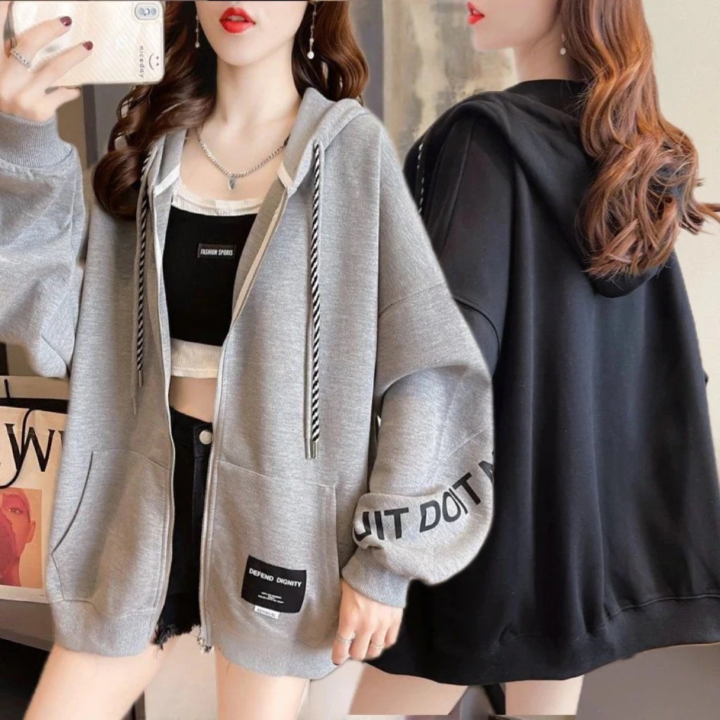 パーカー ゆったりスウェット レディース 秋アウター ゆったり長袖ップス oversize怠惰な風 カーディガン 可愛い 大人 運動 カジュアルコー 韓国