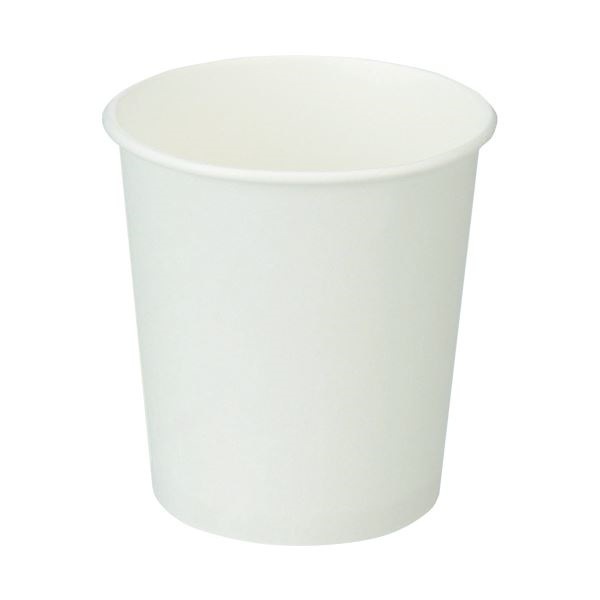 （まとめ）紙コップ3オンス白無地 100個入 x30パック[x3セット]