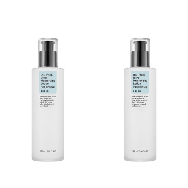 オイル - フリーウルトラモイスチャライジングローション100ml 2個