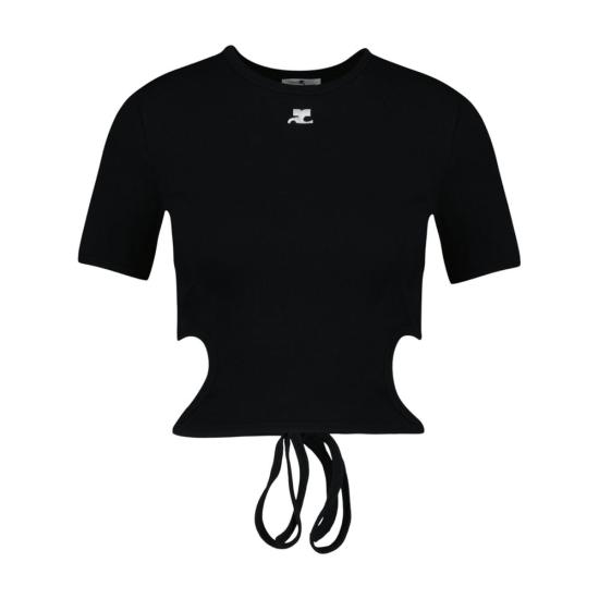 COURREGES Women Clothing 226JTS256JS0203 9999 black