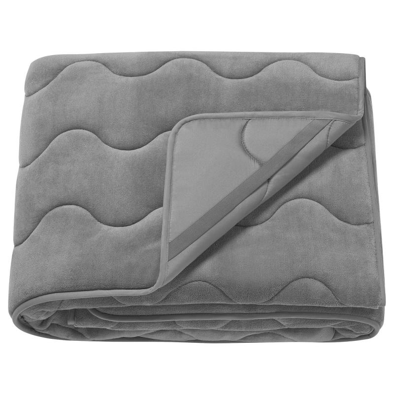 KRANSSALVIA クランサルヴィア マットレスプロテクター - グレー 140x200 cm