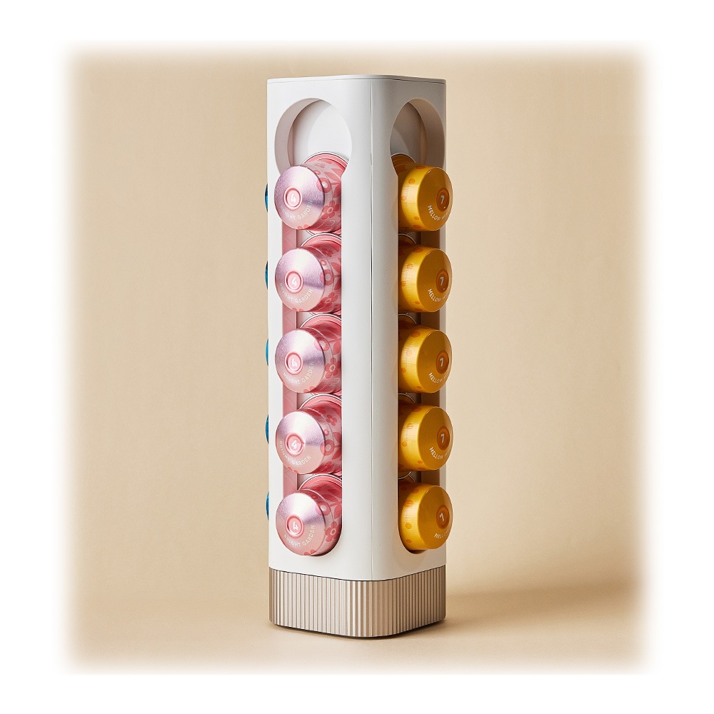 カヌー バリスタ カプセルコーヒー マシン 専用 カプセルコーヒー 保管箱 タワー型