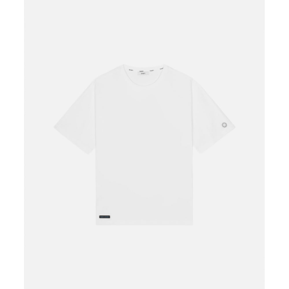 AVEN メンズエコフォームアクティブエンブレム Tシャツホワイト