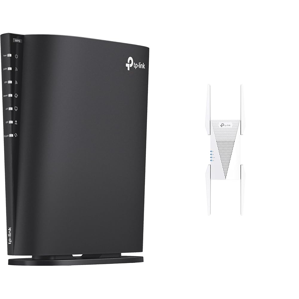 ルーター+中継機セット AX5400規格 Wi-Fi 6 ルーター Archer AX73V + AX5400規格 中継機 RE815X/A 44029