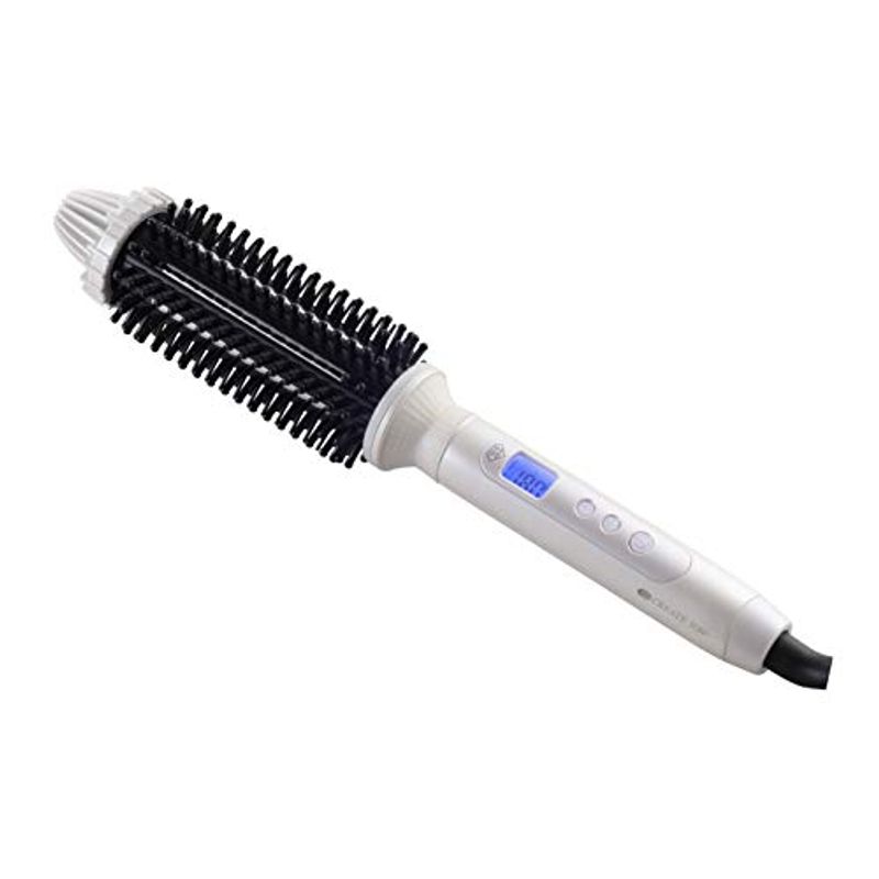 ヘアーアイロン 32mm ロールブラシアイロン ヘアアイロン ブラシ型あいろん アイロンブラシ