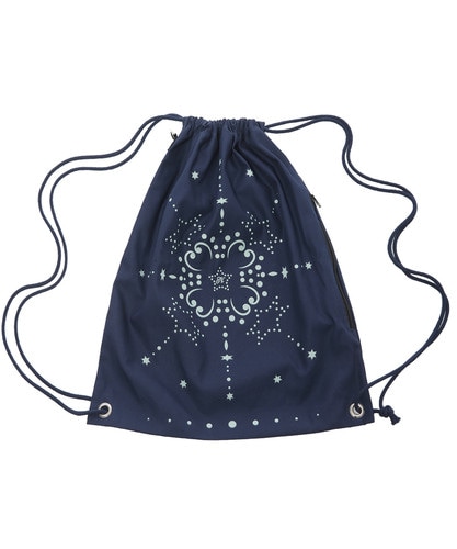 NFF dotline string bag navy ドットラインストリングバッグ ネイビー 韓国バッグ