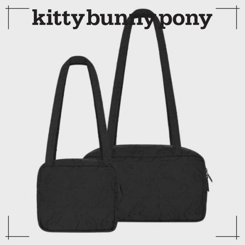 kittybunnypony公式 ボックスショルダーバッグ ステッチリトルバーニーズ