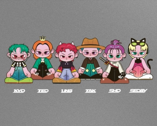 P1Harmony OFFICIAL CHARACTER P1KIDS POPUP STORE DOLL