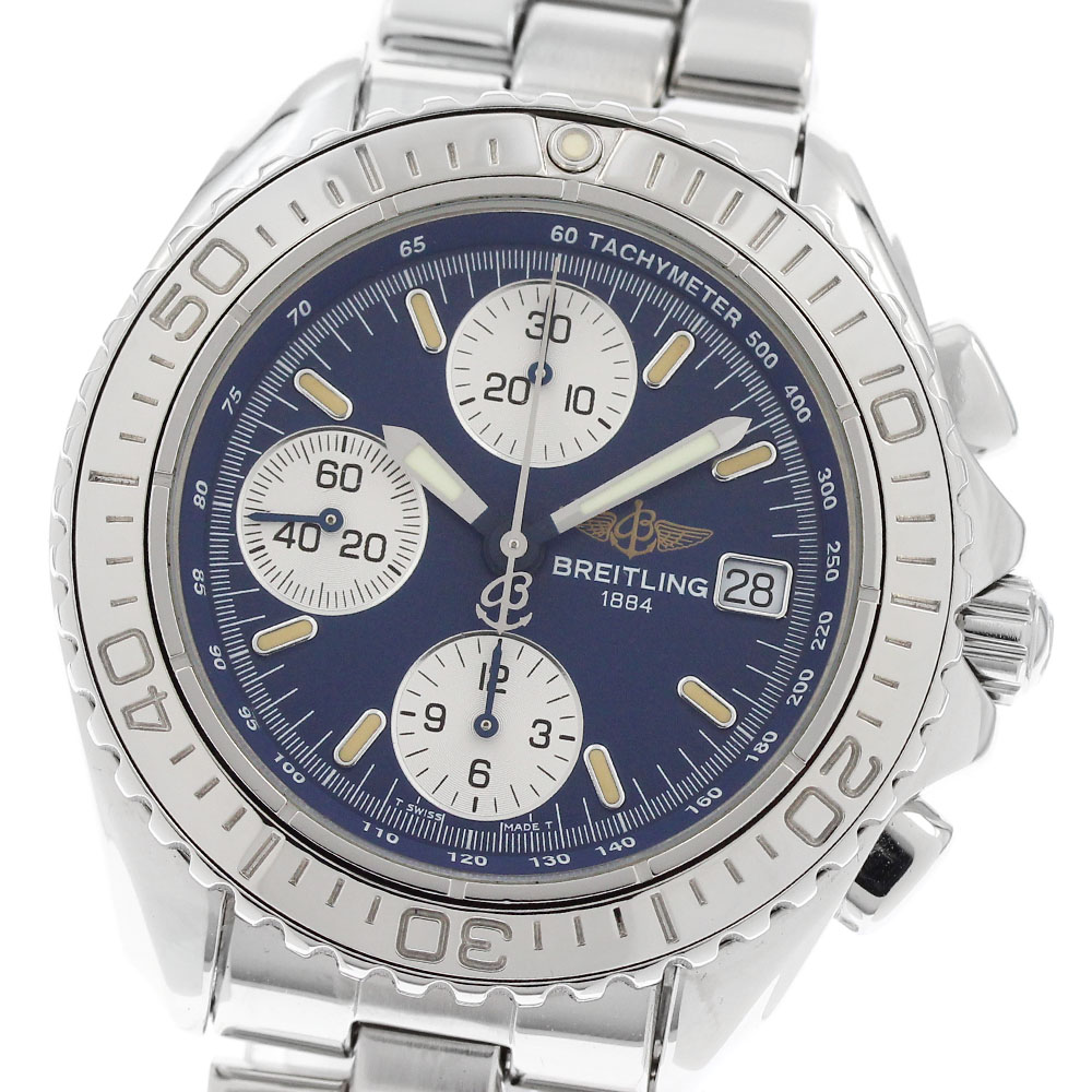 ブライトリング BREITLING A13051 クロノシャーク デイト 自動巻き メンズ 良品 _948648【中古】