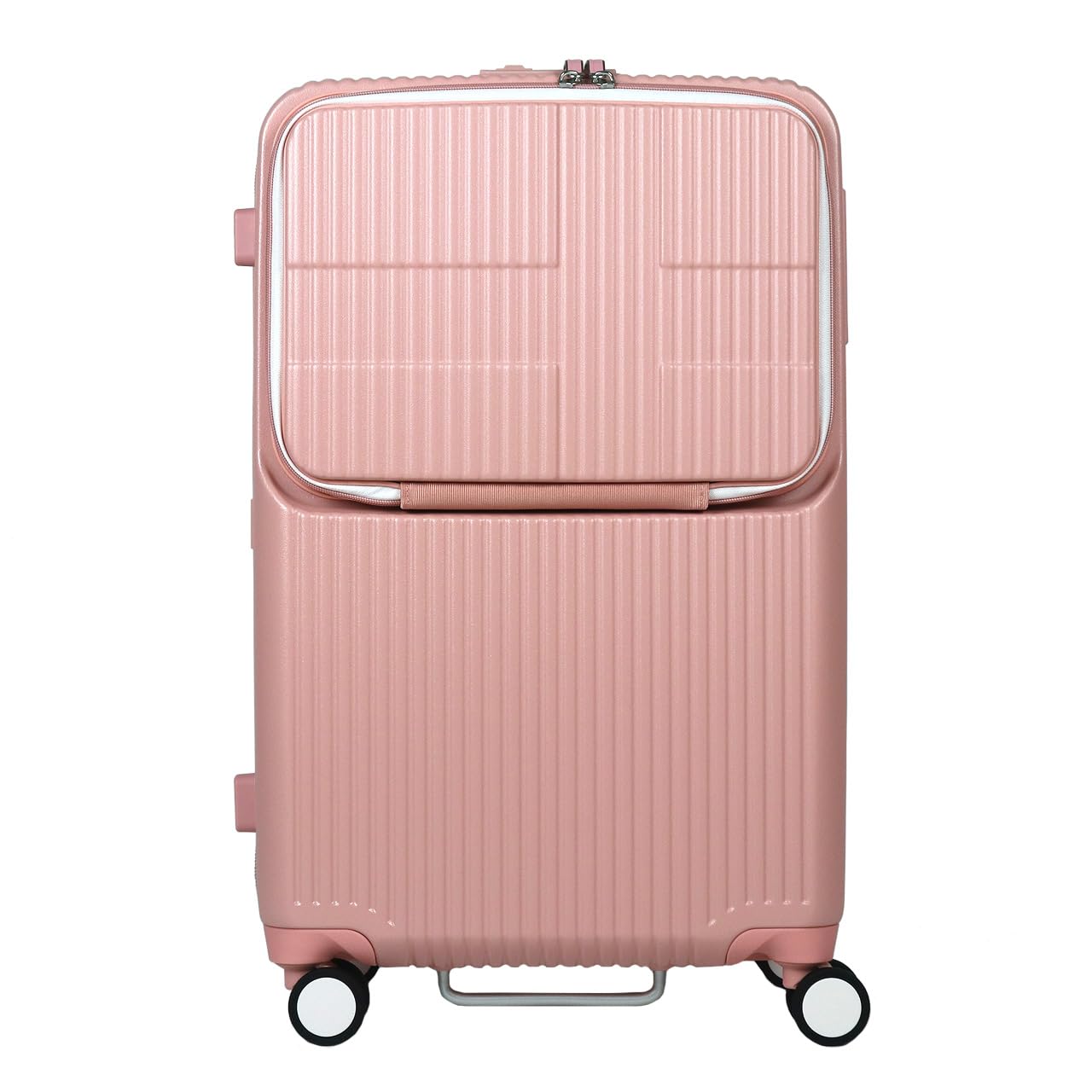 [イノベーター] スーツケース Mサイズ 多機能モデル INV60 メローピンク