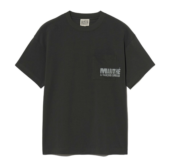 MARITHE★チャウヌ着用★POCKET LOGO TEE Qoo10 マリテフランソワジルボー チャウヌ 着用 POCKET ロゴ Tシ