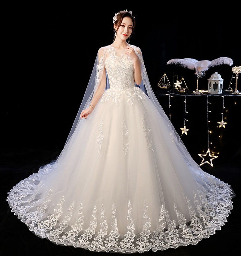 ウェディングドレス ウェディングドレス白 パーティードレス 花嫁ロングドレス 簡約 結婚式 二次会 レース お呼ばれ 挙式 姫系