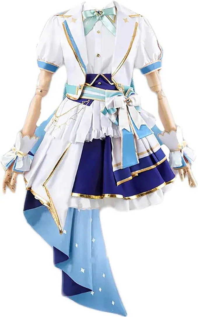 コスプレ衣装 コスプレ衣装 星街すいせい 白上フブキ 4期生 湊あくあ 沙花叉クロヱ 百鬼あやめコスプレ変装仮装セパレート