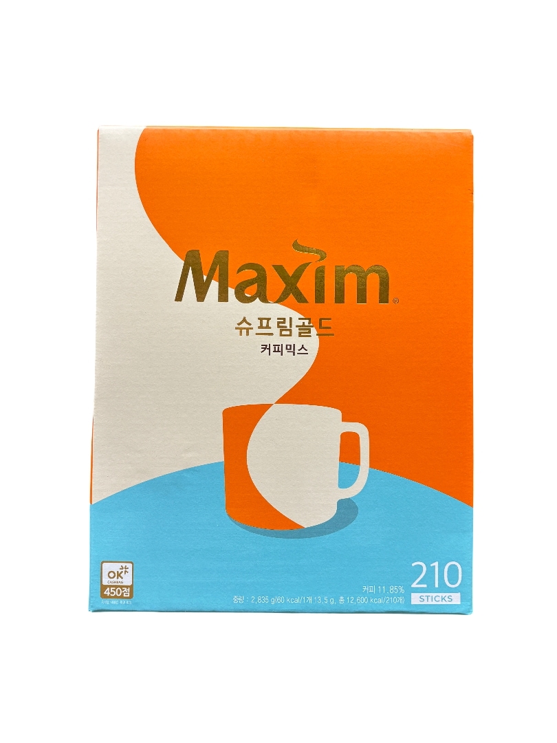 [韓国コーヒー] スプリームゴールド コーヒーミックス 13.5g × 210本 韓国食品