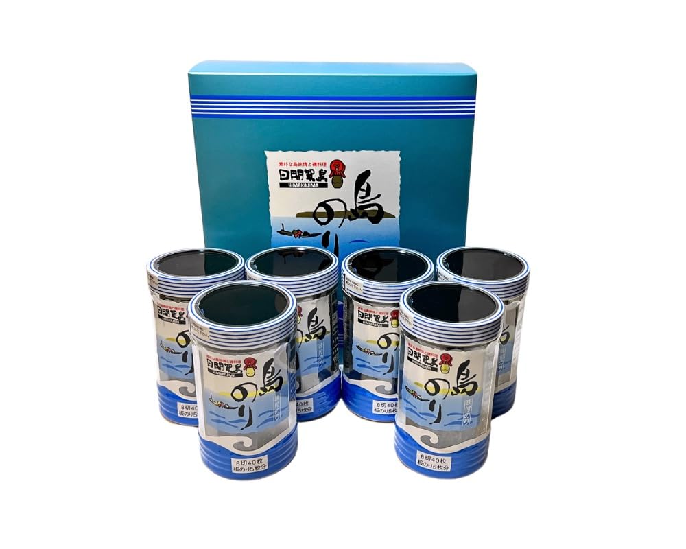 日間賀島　島のり　(味付け海苔)　6本入