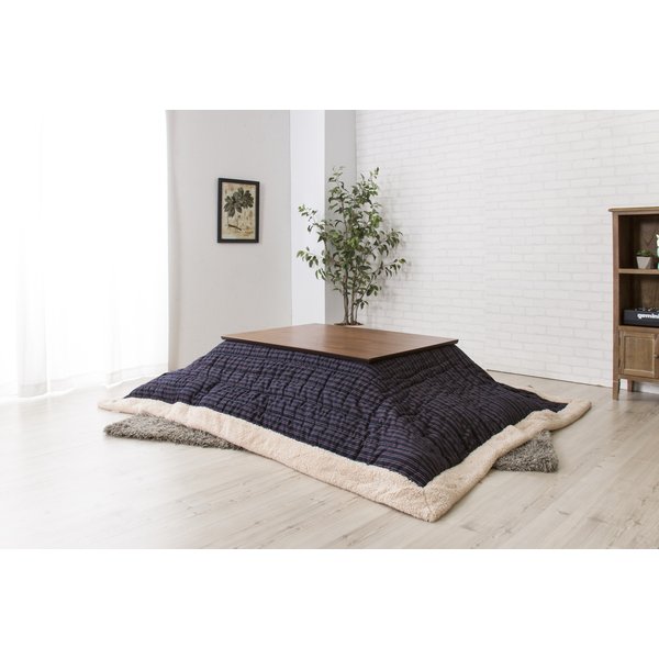 コタツ布団 ネイビー KK-140NV ストライプ 190230 7,646円