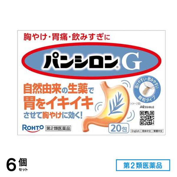 第２類医薬品 G 顆粒タイプ 20包 6個セット