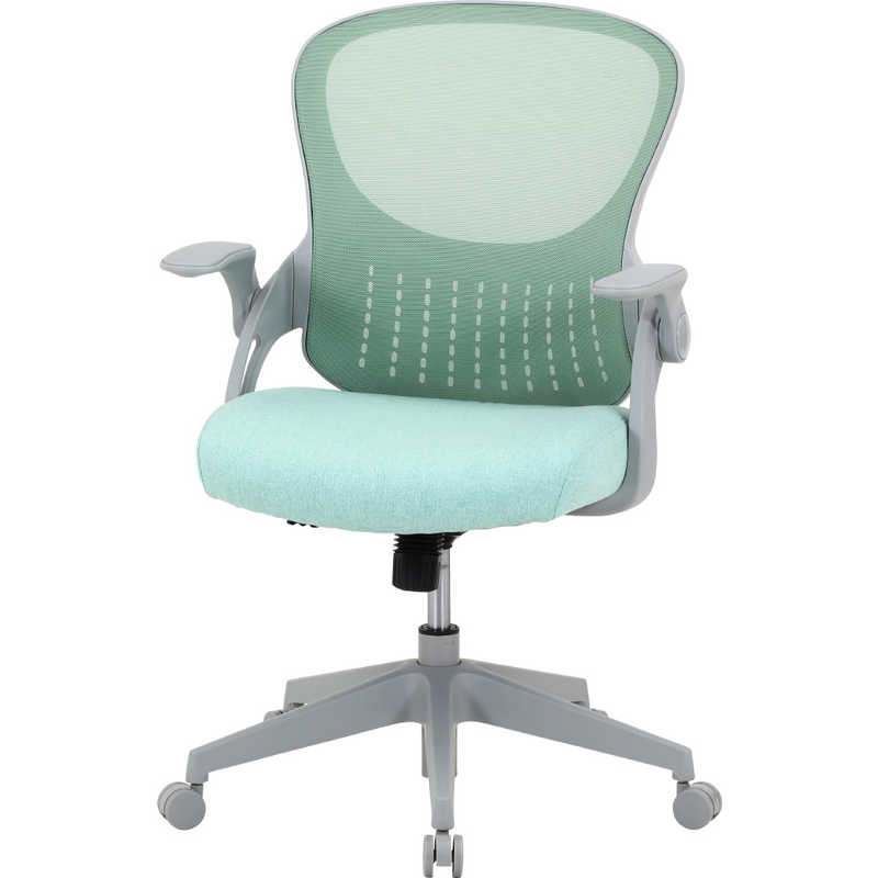 不二貿易　オフィスチェア パベル GR グリーン　37910