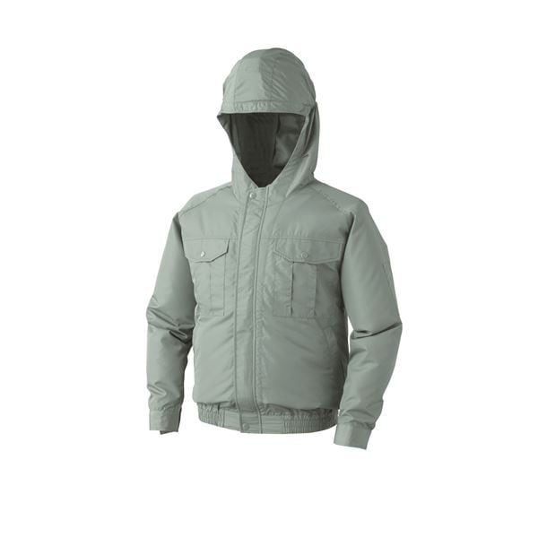 KU90810 空調服 R ポリエステル製フード付き FAN2400SPBB・RD9261