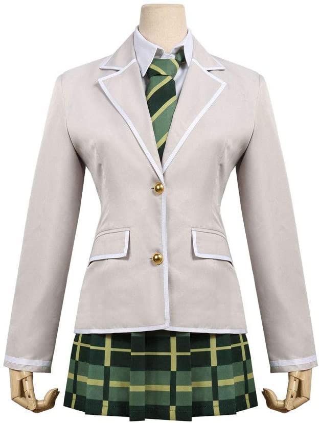 青葉モカ ロック 宇田川あこ 羽丘女子学園 一年生 冬制服 コスプレ衣装 女子制服