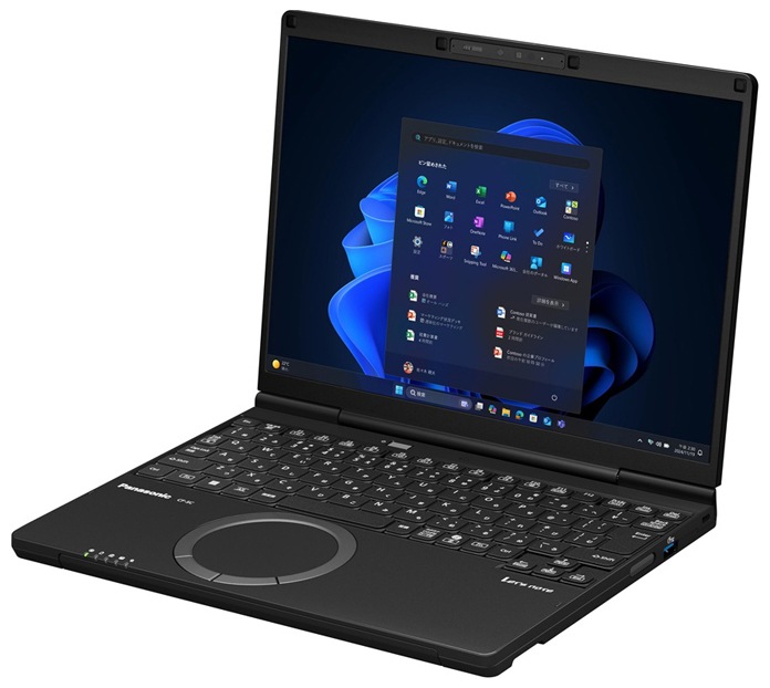 パナソニックPanasonic ノートパソコン SC(12.4型/Windows11 Pro/Core Ultra 7 356H/メモリ 32GB/SSD 1TB/Office)ブラック CFSC
