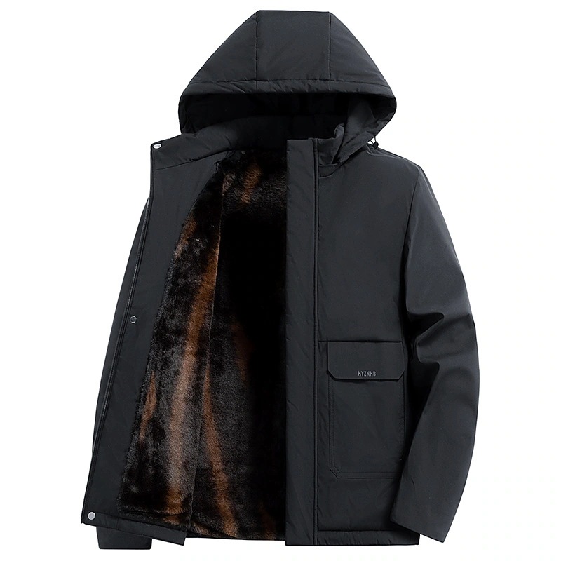 人気沸騰マウンテンパーカーメンズ裏起毛ジャケット厚アウター防寒着裏ボア防風あったかトレッキングジャケット