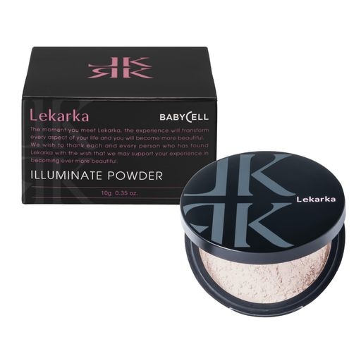 【ブランド公式】 【美容液パウチ付】レカルカ イルミネイトパウダー パール パープル フェイスパウダー ルースパウダー シルキーパール LEKARKA 公式 ILLUMINATE POWDER 10G
