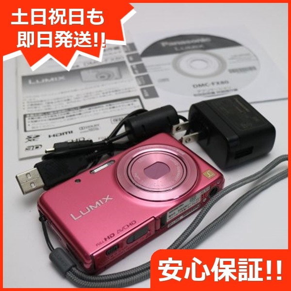 美品 DMC-FX80 キャンディーピンク デジカメ Panasonic 77