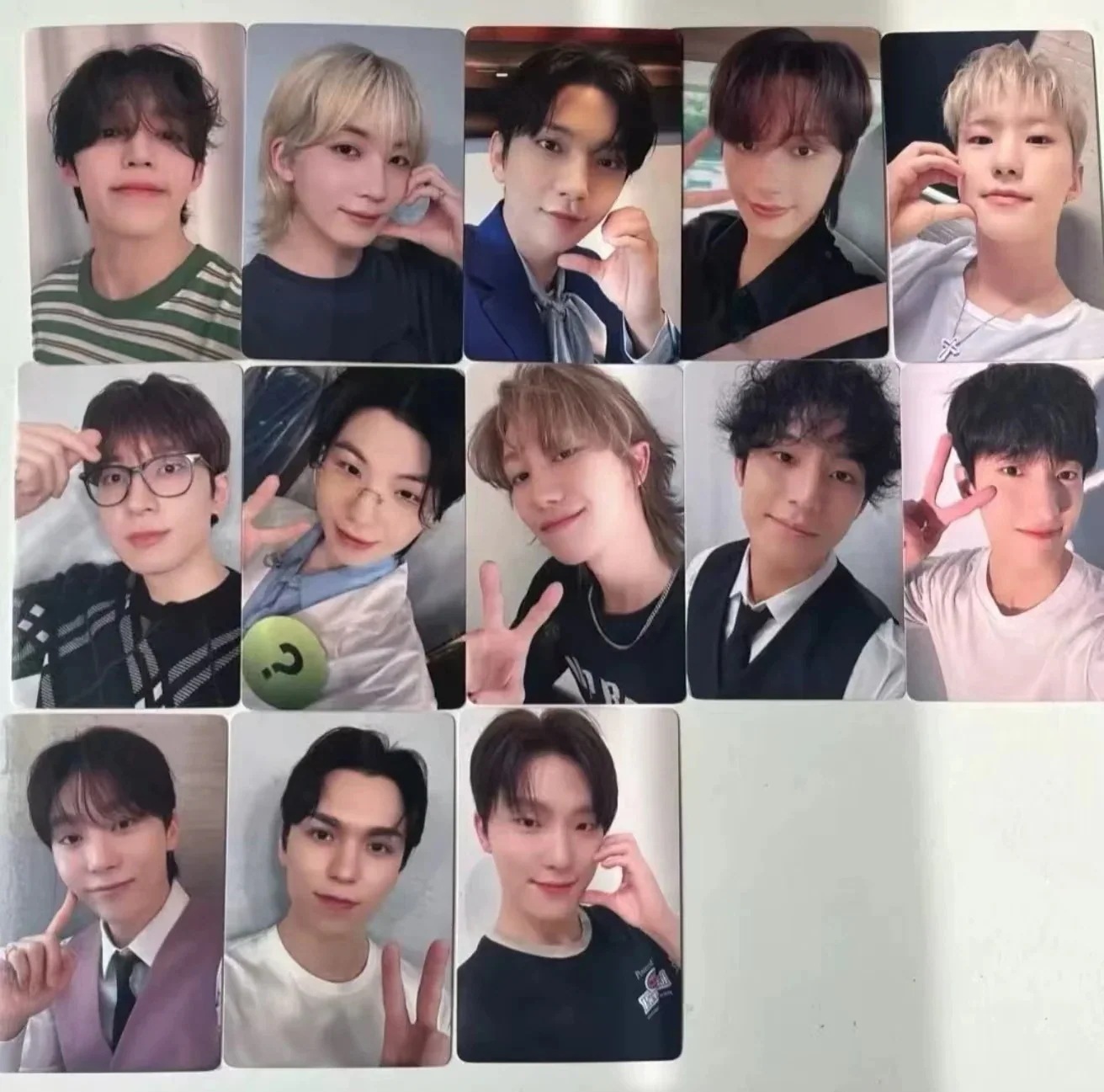 seventeen mini12 一直娯 中華yizhiyu 私服 特典トレカ 13枚セット