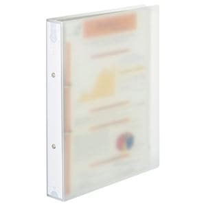 （まとめ）TANOSEEDリングファイル(半透明表紙) A4タテ 2穴 250枚収容 背幅43mm ピンク 1セット(10冊) 〔×3セット〕 クーポン配布中\u0026マラソン対象(まとめ) TANOSEEDリングファイル(半