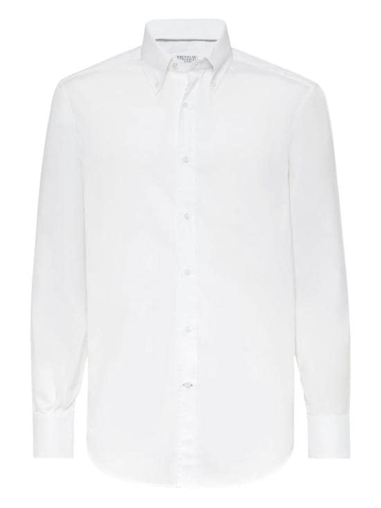 BRUNELLO CUCINELLI Men Shirts MBUC40038 C159 White
