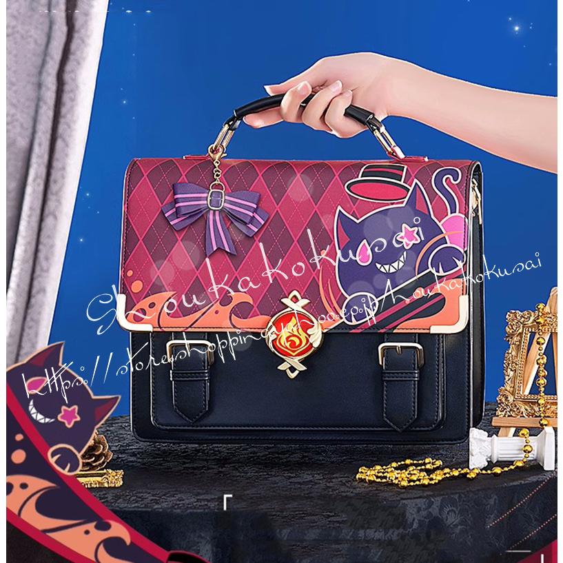 原神 げんしん リネ 周辺 手提げバッグ ショルダーバッグ リュックサック 斜め掛けバッグ 日常 通勤 レザー 痛バ 痛バッグ