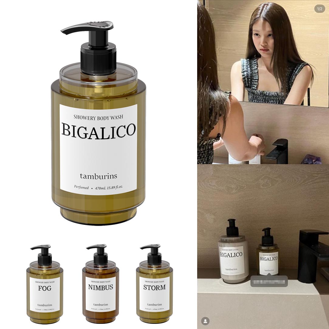 [BLACKPINKジェニー愛用] パフュームボディウォッシュ4種 SHOWERY BODY WASH 240ml / 470ml 4,830円