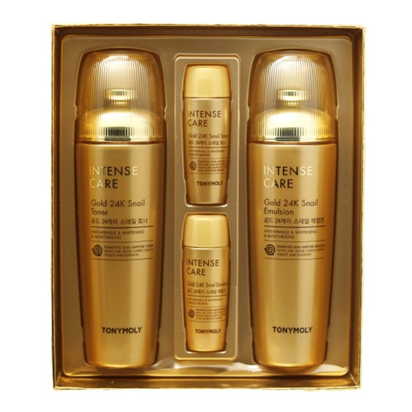 トニーモリー インテンスケア ゴールド 24K スネイル スキンケア 2点セット