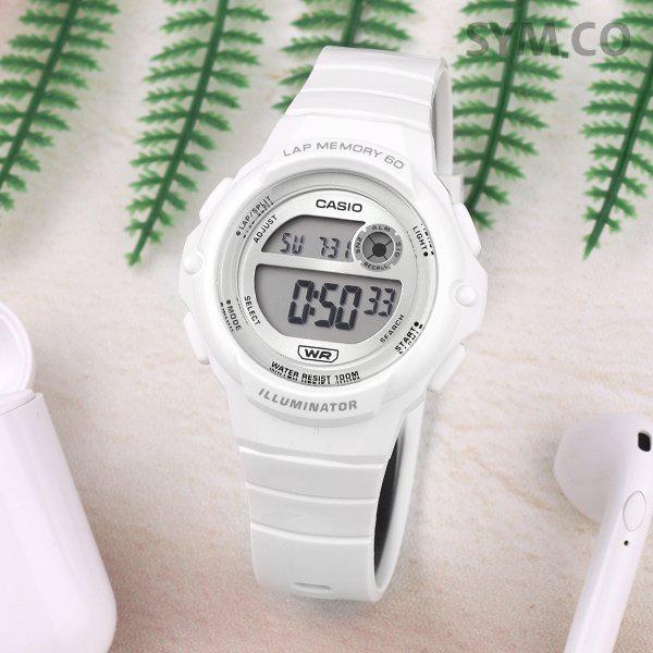 LWS-1200H-7A1 ラップメモリー デジタル レディース スポーツ ランニングウォッチ レディース ウレタン時計 d