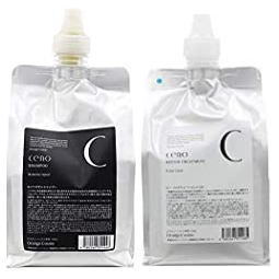 【送料無料】 オレンジコスメ ／ CENO セノ ヘマチン シャンプー HR 1000ml ／ リペア トリートメント SR 1000g　レフィルセット