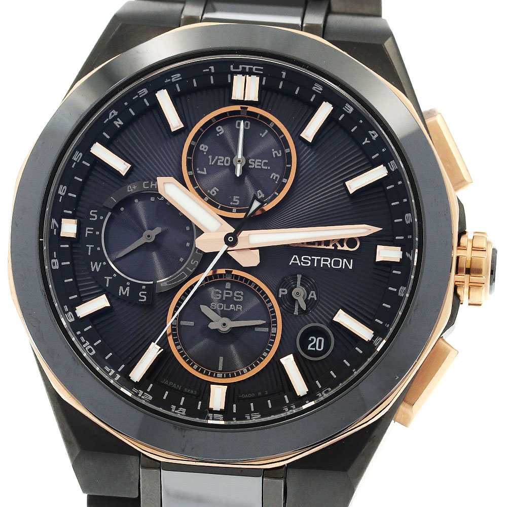 セイコー SEIKO SBXC158/5X83-0AD0-1 アストロン ネクスター 100周年記念モデル ソーラー電波 メンズ 美品 _905746【中古】