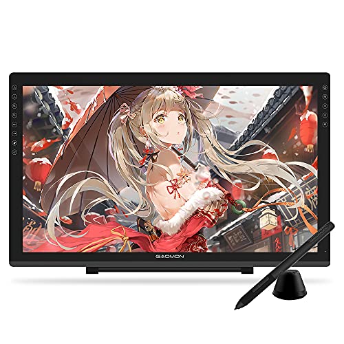 GAOMON PD2200 21.5インチ液タブ92%NTSCフルラミネーションディスプレイ 傾き検