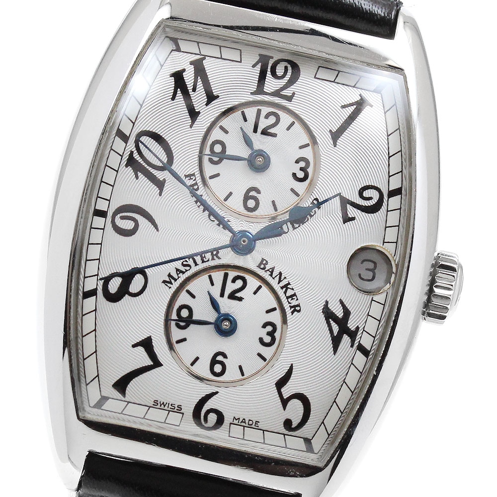 フランクミュラー FRANCK MULLER 2852MB トノウカーベックス マスターバンカー デイト 自動巻き メンズ _890713【中古】 214,100円