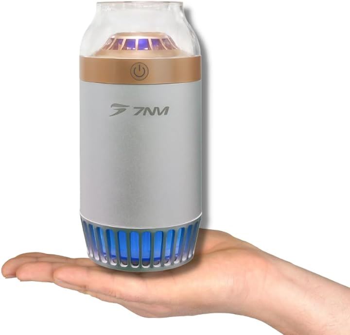 空気清浄脱臭機 小型 光触媒 除菌 軽量 ウィルス抑制 コンパクト 消臭 臭い HEPAフィルター(Gold)