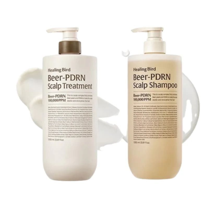 [25SS/New]ビアPDRN 頭皮シャンプー1000ml+トリートメント1000ml #脱毛症状緩和 #PDRN 100,000ppm