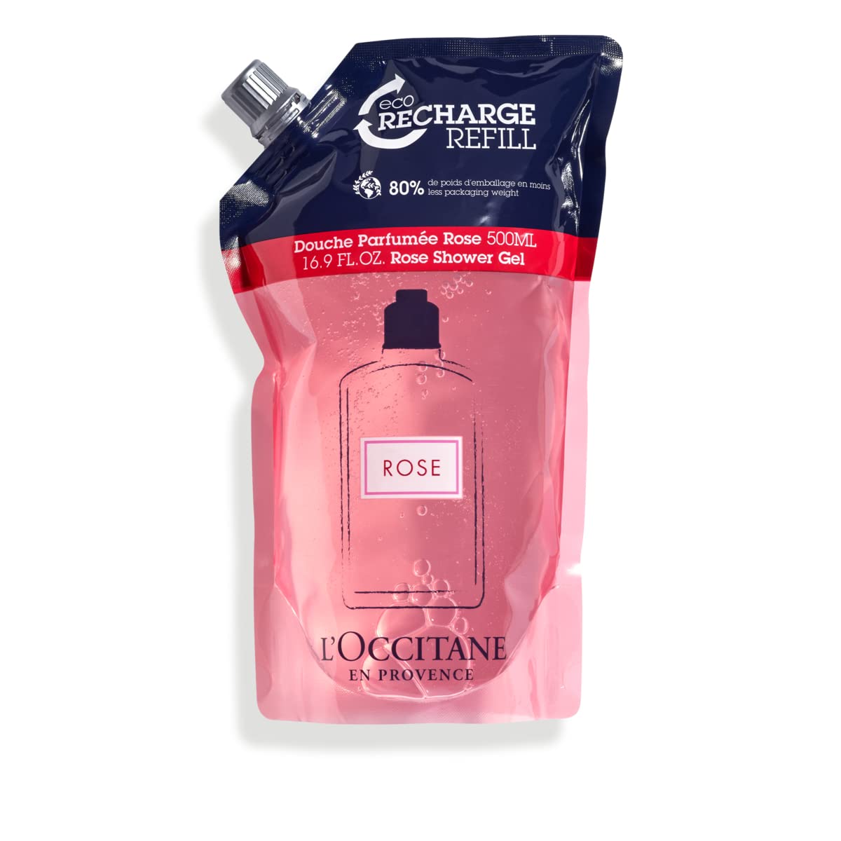 ロクシタン(LOCCITANE) ローズ シャワージェル(レフィル) 500mL ボディソープ 女性 男性 メンズ 人気 詰め替え用