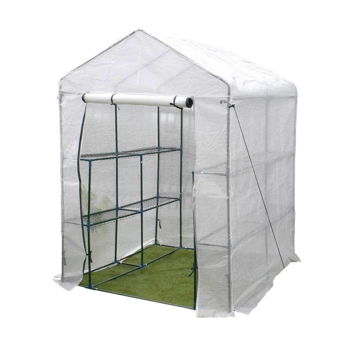 園芸用菜園ハウス 中 長さ143ｘ幅143ｘ高さ195cm 菜園ビニールハウス 温室ビニールハウス