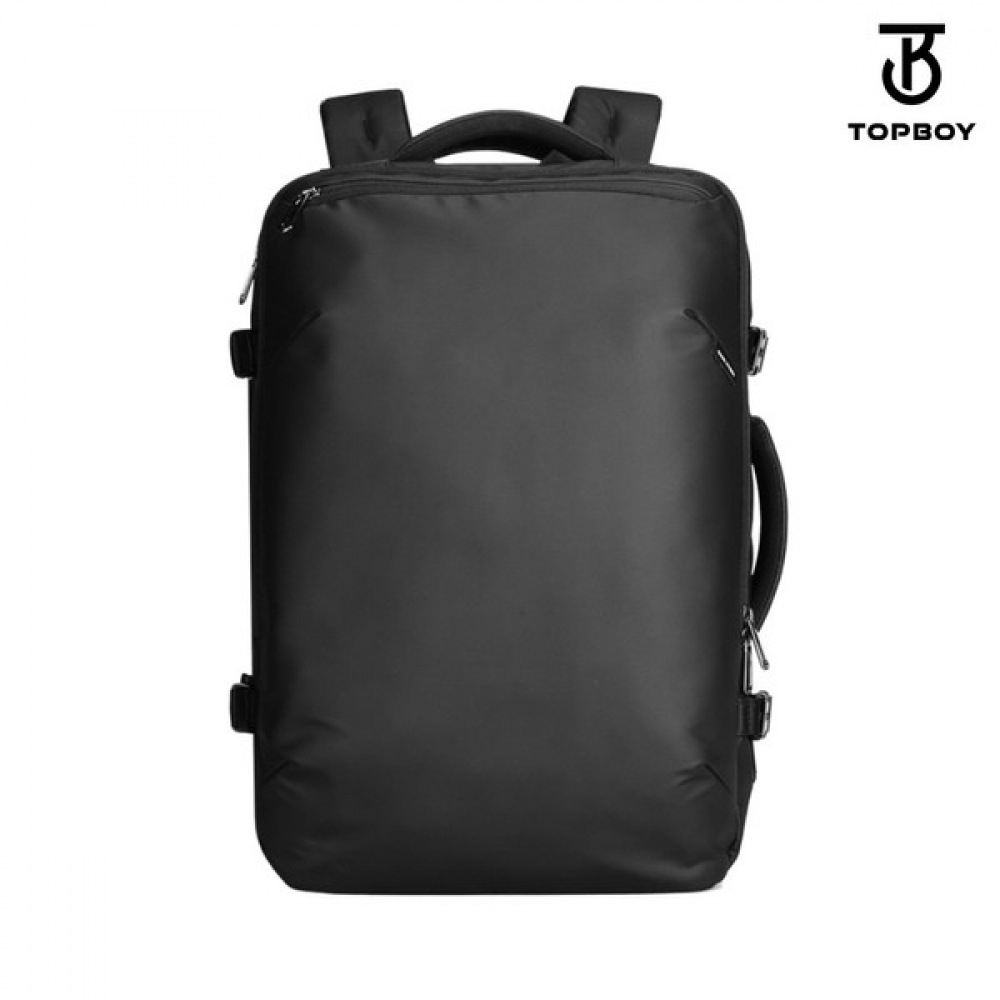 (TOPBOY) マルチポケットラウンドスクエアシンプルバックパック (BP035)